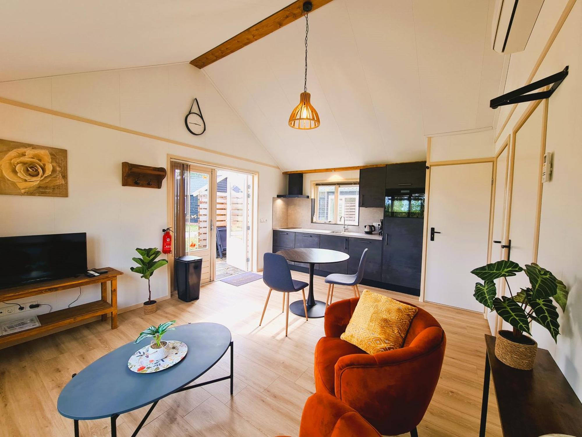 2-Persoons Luxe Vakantiewoning De Veenhoop Экстерьер фото