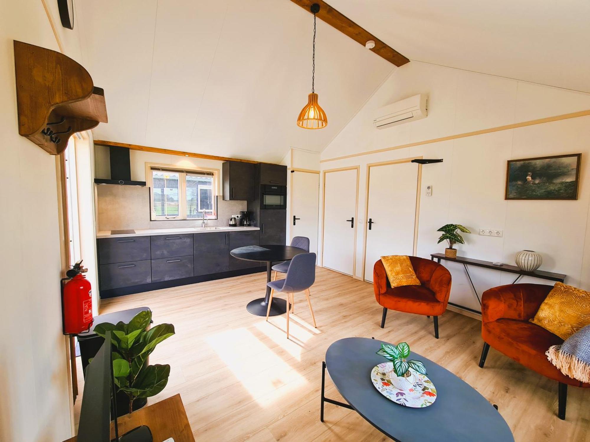 2-Persoons Luxe Vakantiewoning De Veenhoop Экстерьер фото