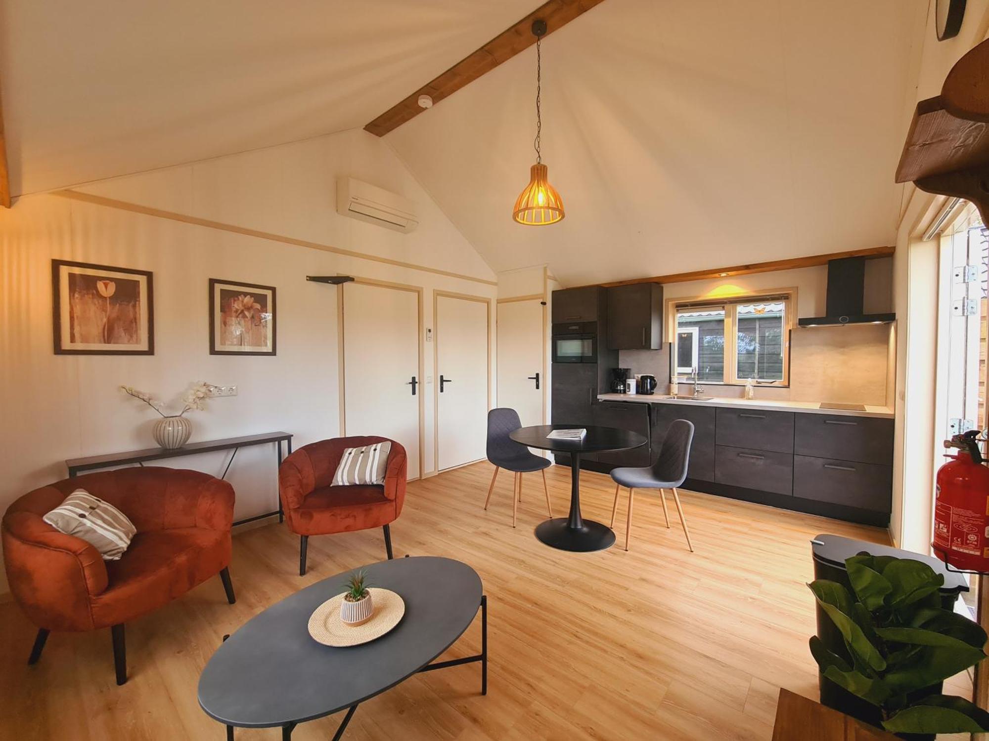 2-Persoons Luxe Vakantiewoning De Veenhoop Экстерьер фото