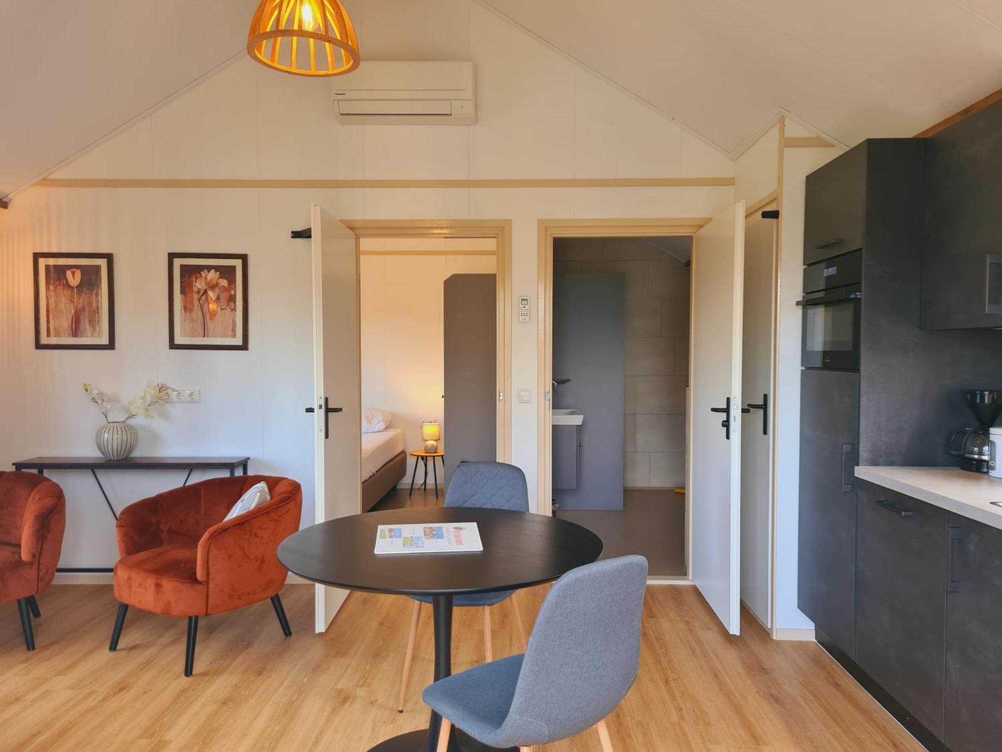 2-Persoons Luxe Vakantiewoning De Veenhoop Экстерьер фото