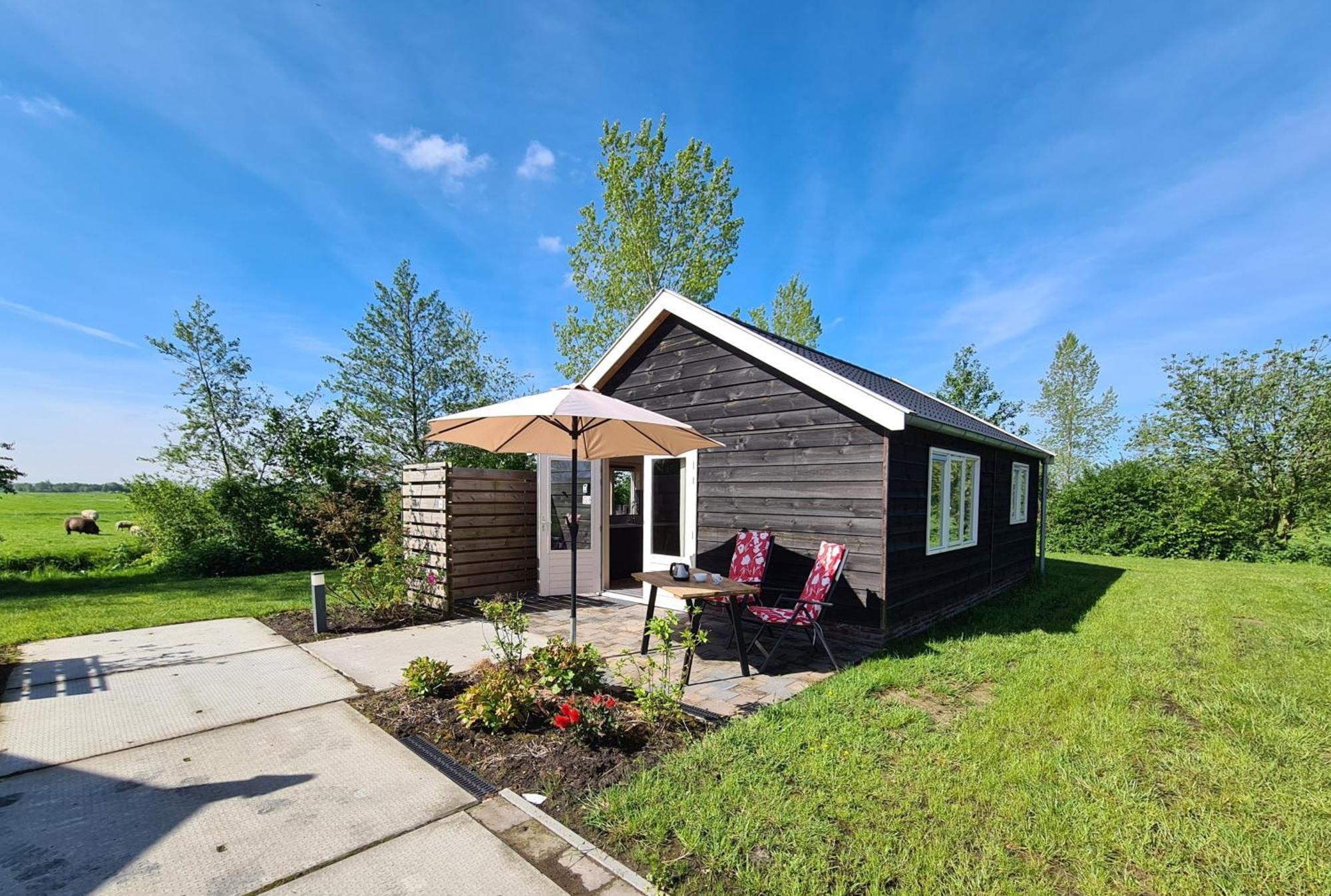 2-Persoons Luxe Vakantiewoning De Veenhoop Экстерьер фото