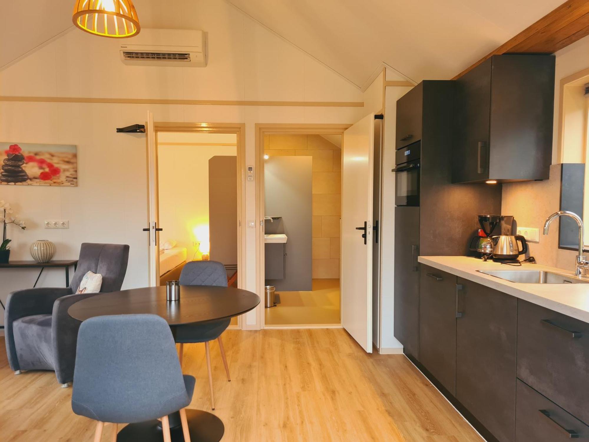 2-Persoons Luxe Vakantiewoning De Veenhoop Экстерьер фото